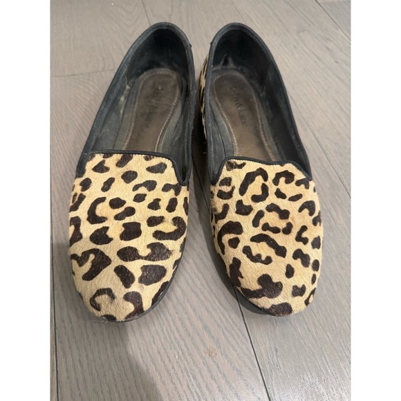 Kelly & Katie Dandy Women's Brown Leopard Print Flats Loafers Size US 7 - Picture 1 of 6